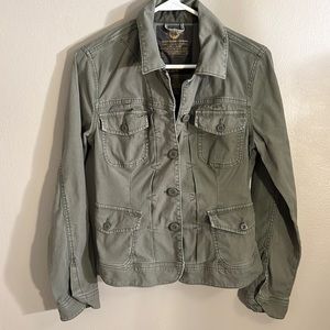 Lucky Brand Utility Jacket in Sage